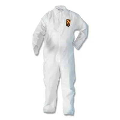 Kimberly-Clark Professional KLEENGUARD A20 Breathable Particle Protection Coveralls, 3XL, No Elastic, Zip, 49006