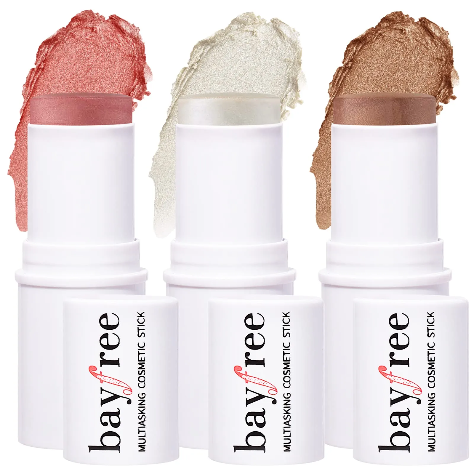KIMUSE Hydrating Moisturizing Stick & Long Wearing Multi Stick Trio Face Makeup