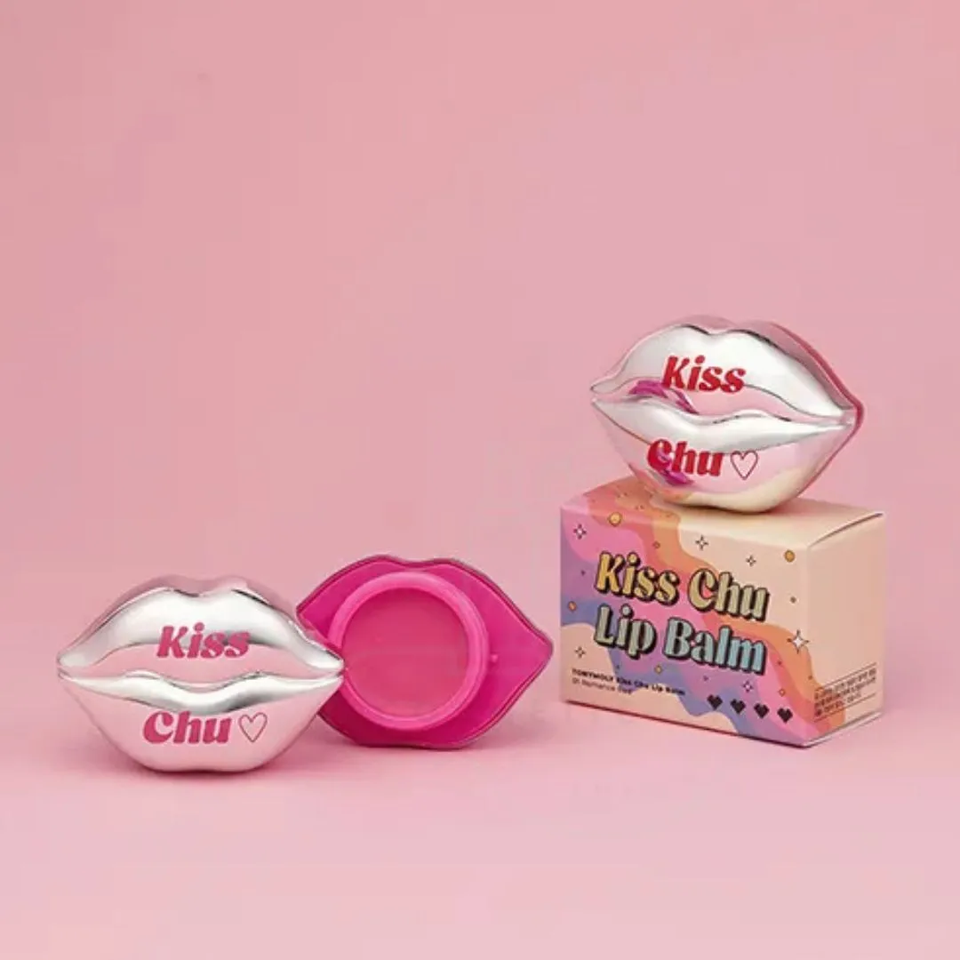 Kiss Chu Lip Balm -#02 Romance Pink 8.6g