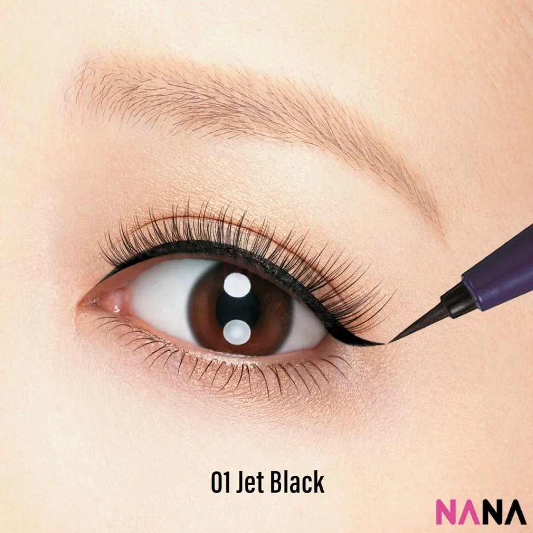 Kiss Me Heroine Make Smooth Liquid Eyeliner #01 Jet Black