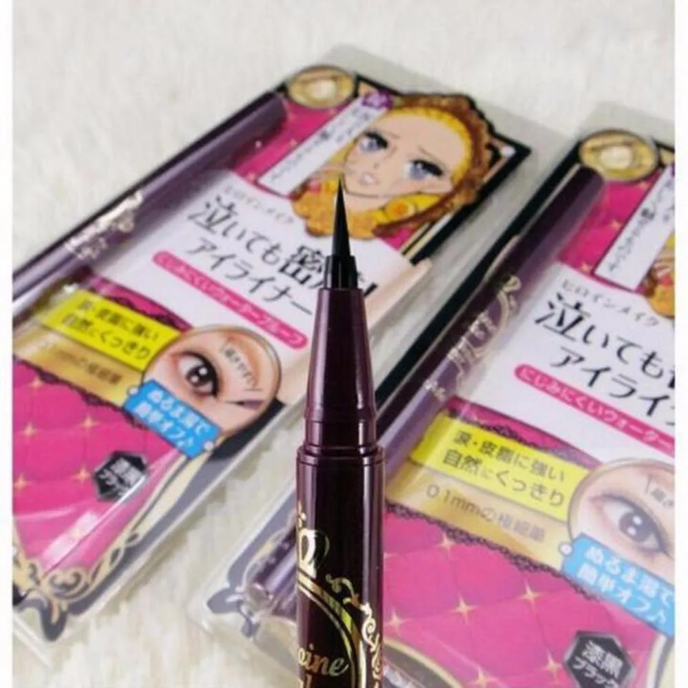 Kiss Me Heroine Make Smooth Liquid Eyeliner #01 Jet Black