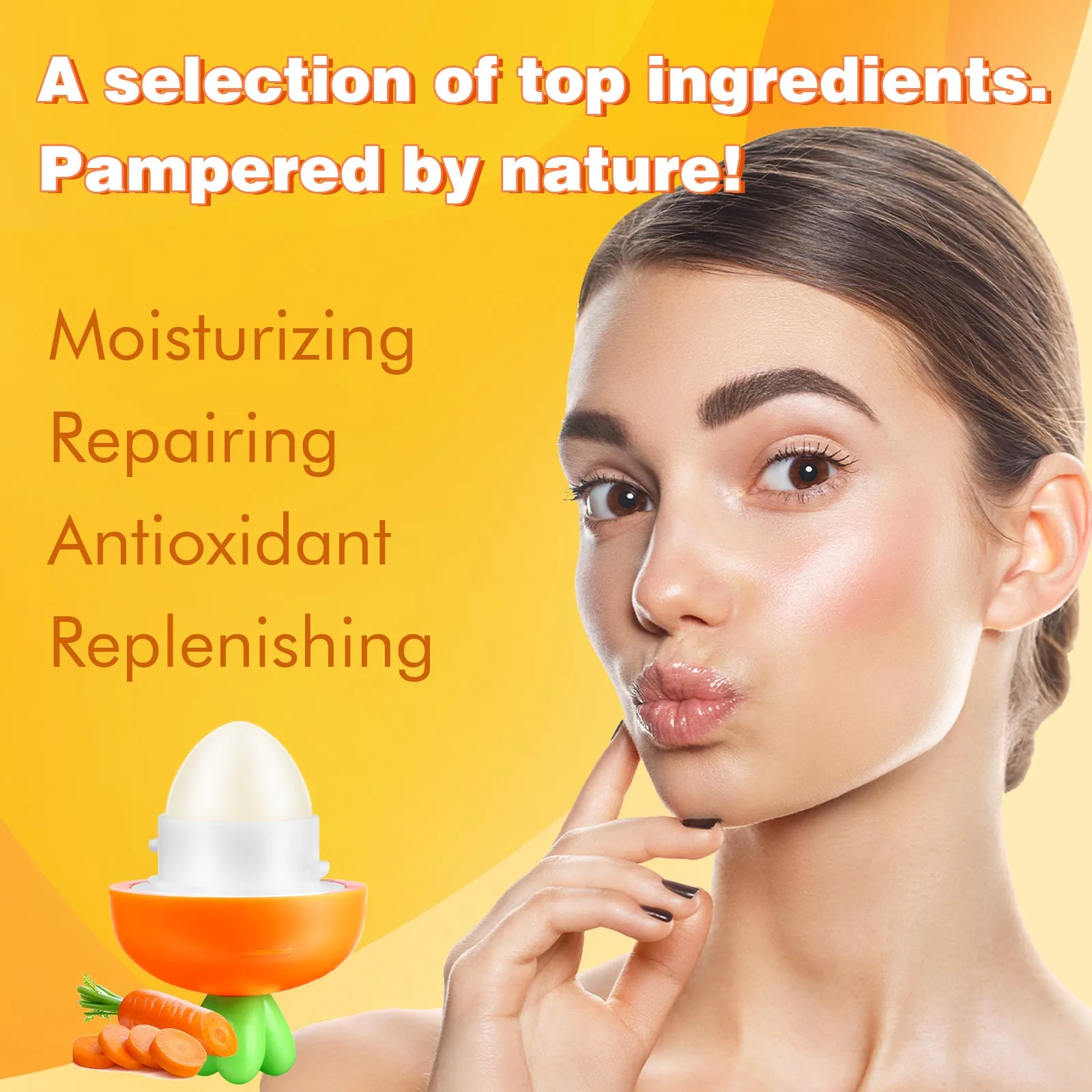 KISSIO Lip Balm(Carrot)