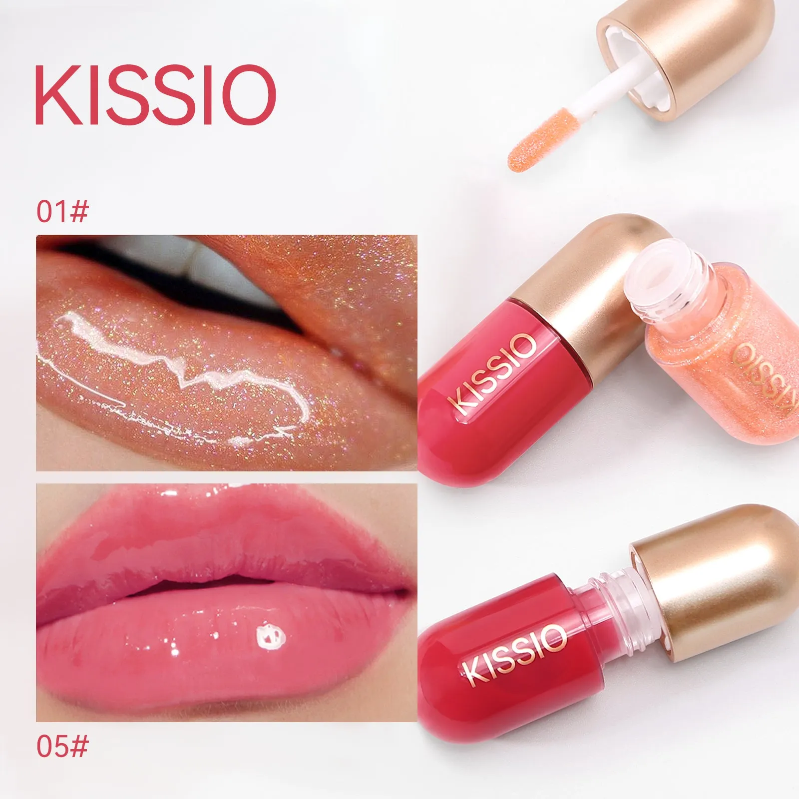 KISSIO Lip Plumper Set(2PCS)