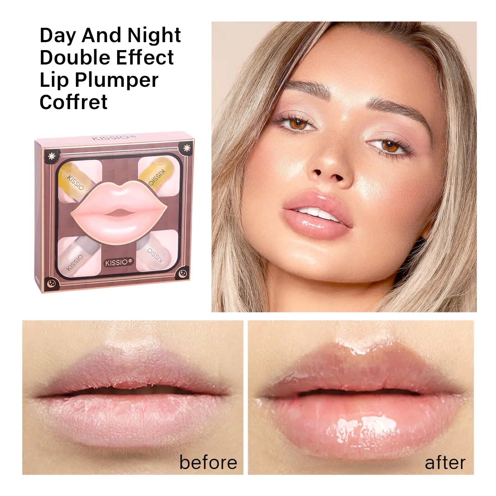 KISSIO Lip Plumper Set(4PCS)