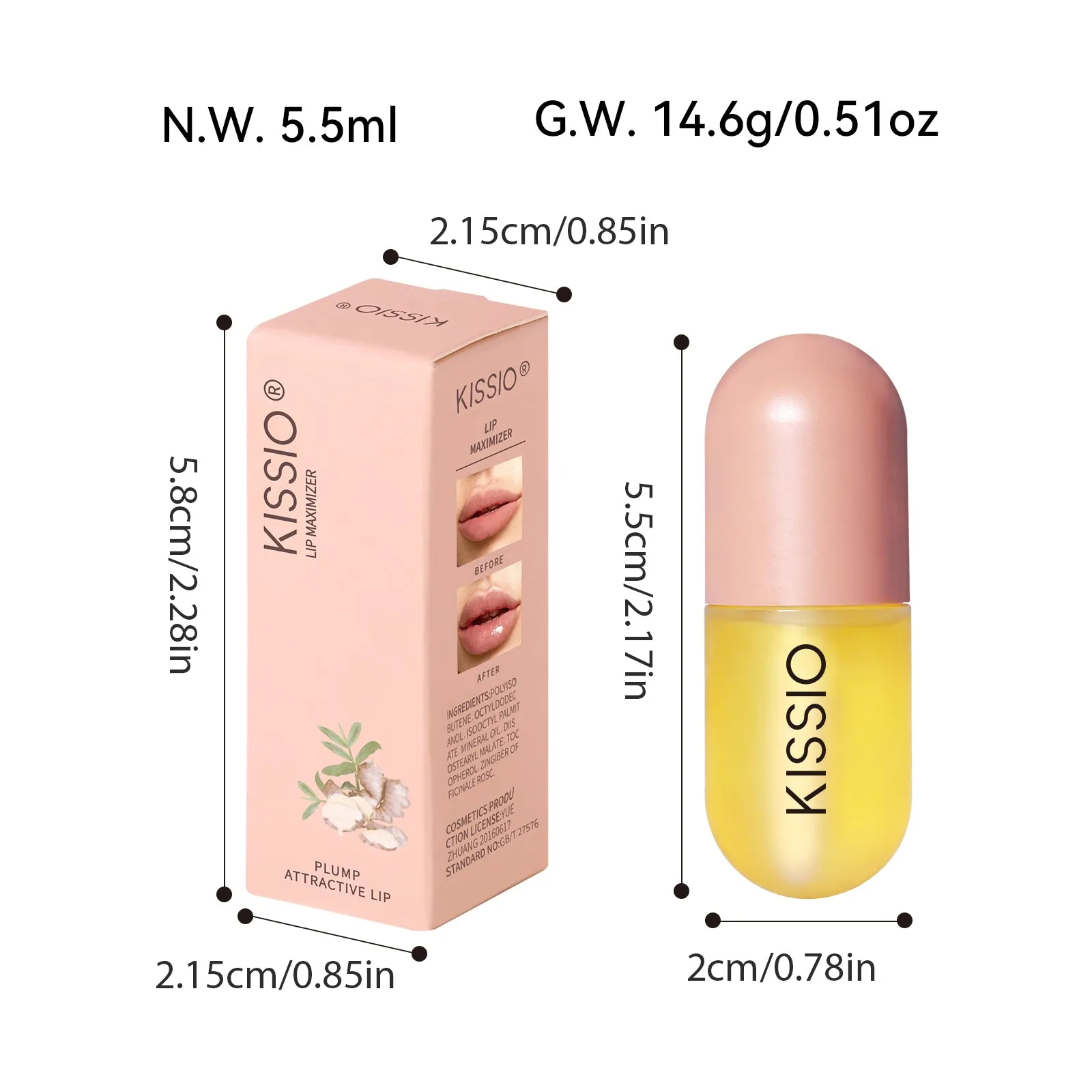 KISSIO Lip Plumper