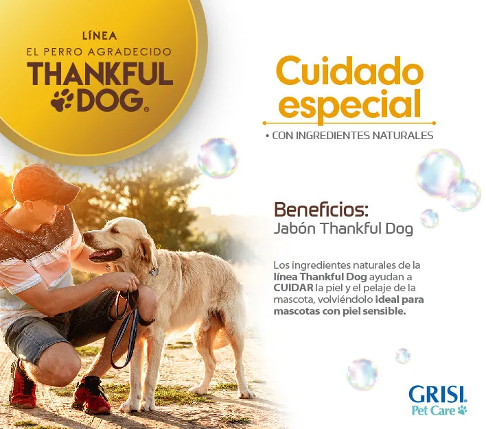 Kit Thankful Dog, Jabón   Spray Deodorizante