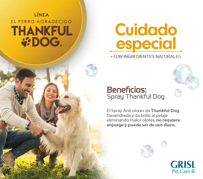 Kit Thankful Dog, Jabón   Spray Deodorizante