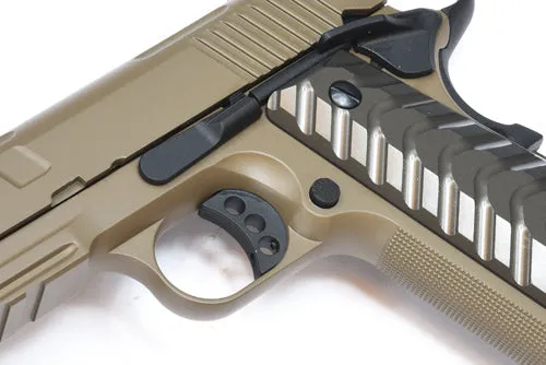 KJ Works KP16 Full Metal ATEi Costa Ver. GBB/CO2 Pistol (FDE)