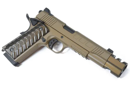 KJ Works KP16 Full Metal ATEi Costa Ver. GBB/CO2 Pistol (FDE)