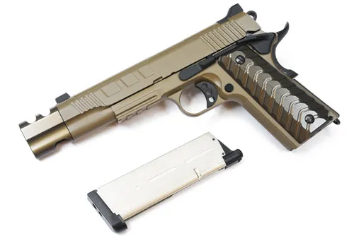 KJ Works KP16 Full Metal ATEi Costa Ver. GBB/CO2 Pistol (FDE)