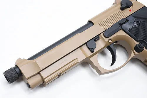 KJ Works M9A1 TBC Full Metal GBB/CO2 Pistol (Tan)