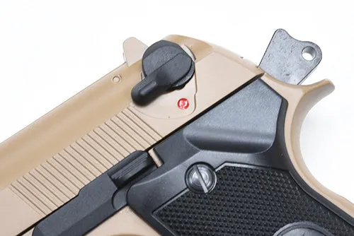 KJ Works M9A1 TBC Full Metal GBB/CO2 Pistol (Tan)