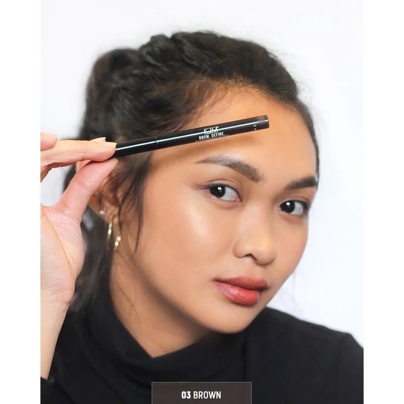 KJM BROW. DEFINE. 24-hr Eyebrow Pen