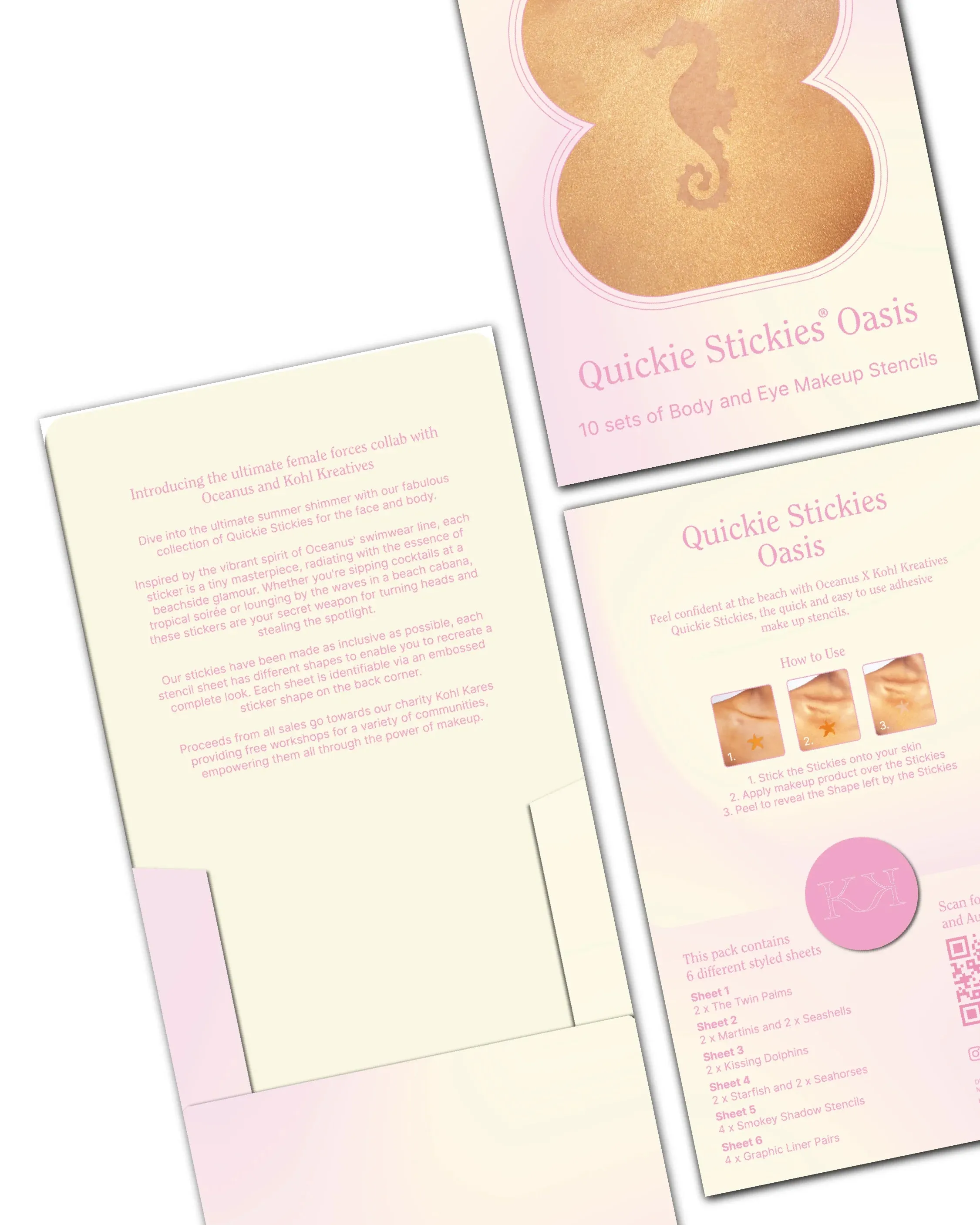 Kohl Kreatives x Oceanus Quickie Stickies