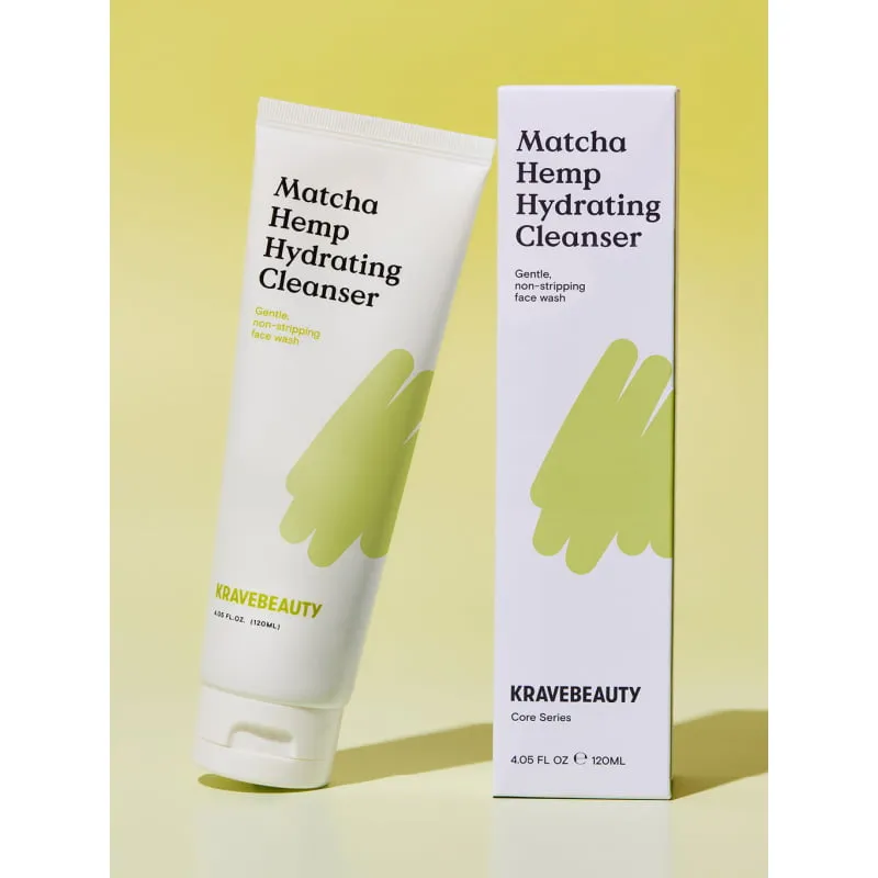 Kravebeauty Matcha Hemp Hydrating Cleanser 120ml