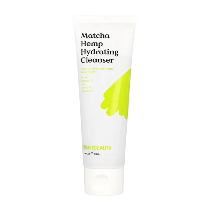 Kravebeauty Matcha Hemp Hydrating Cleanser 120ml