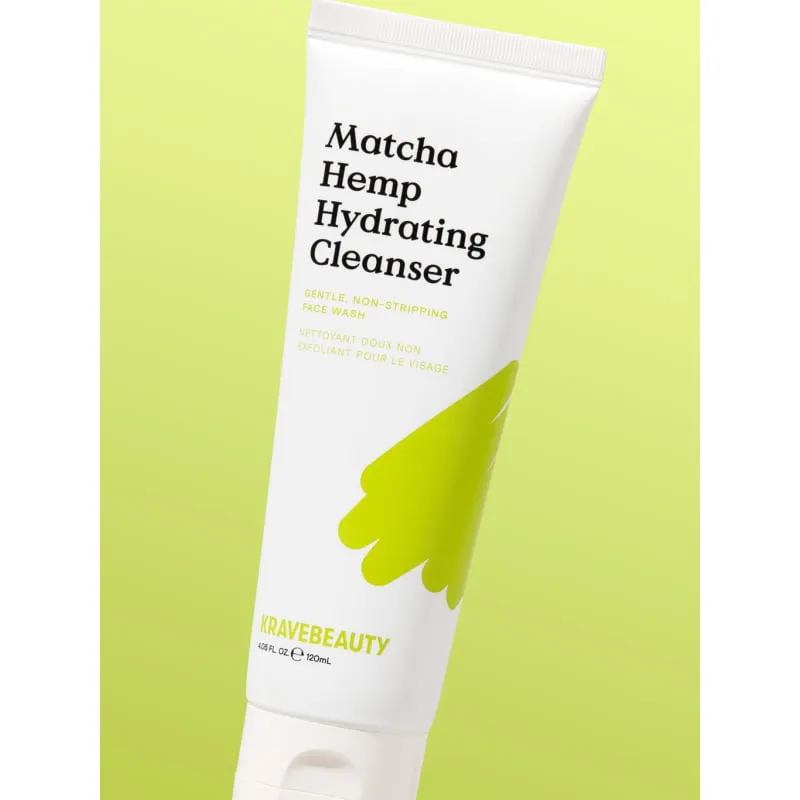 Kravebeauty Matcha Hemp Hydrating Cleanser 120ml