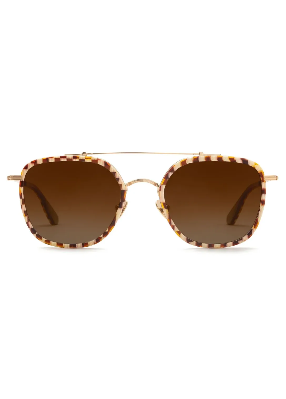 KREWE Austin Caffe Dolce 18K Titanium Polarized