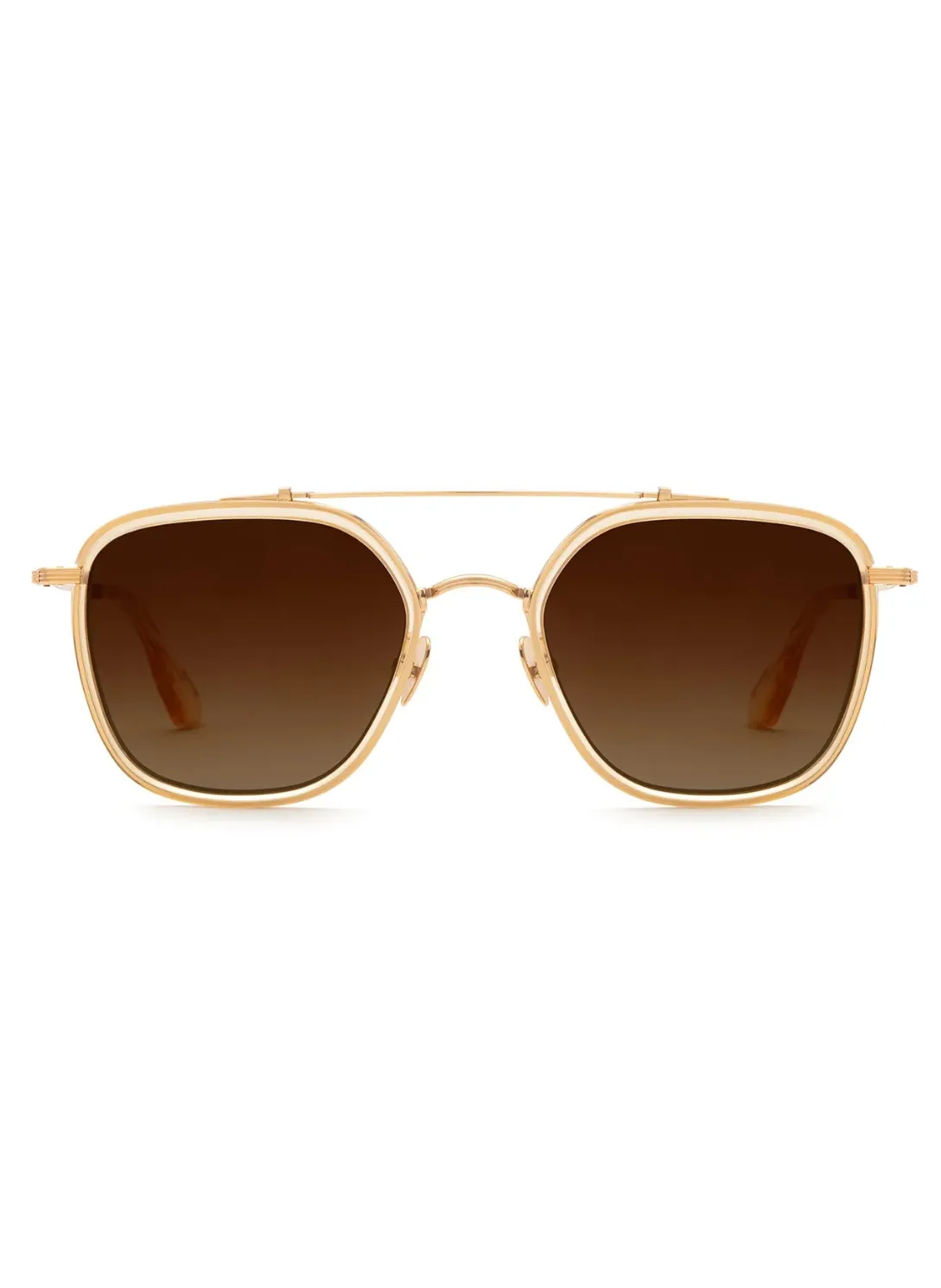 KREWE Austin Champagne 18K Titanium Polarized