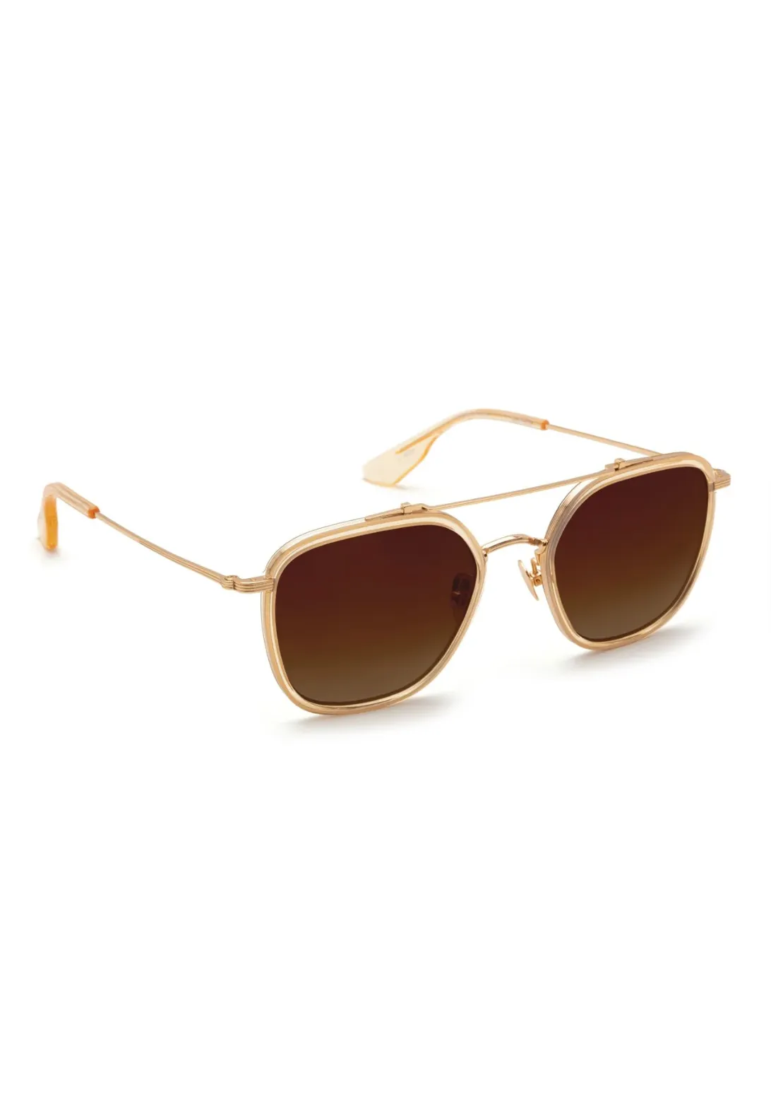 KREWE Austin Champagne 18K Titanium Polarized