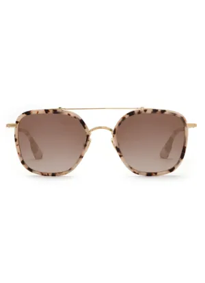 KREWE Austin Matte Oyster 24K Mirrored