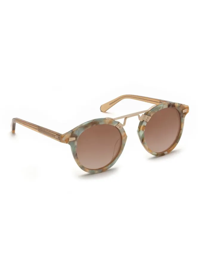 KREWE STL II Pearlescent   Sweet Tea 12K Mirrored