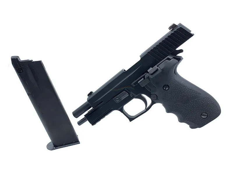 KSC P226R GBB with Hogue Grip GBB Pistol (System7, Black, No Marking)