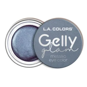 L.A. COLORS GLITZY GIRL GELLY GLAM METALLIC EYE COLOR Blue Light