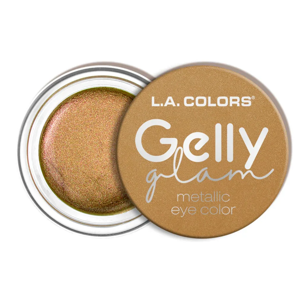 L.A. COLORS GLITZY GIRL GELLY GLAM METALLIC EYE COLOR Queen Bee