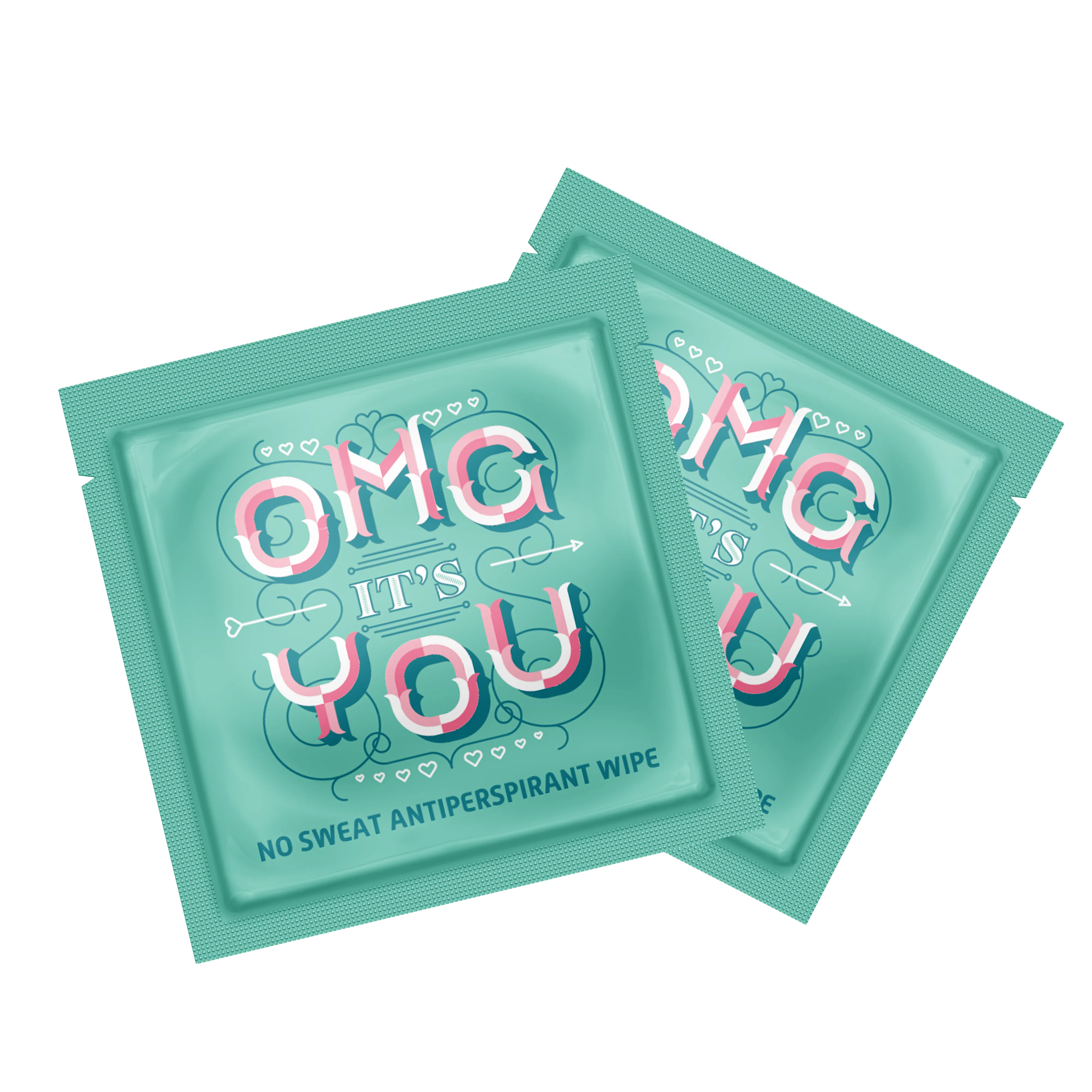 LA Fresh No Sweat Antiperspirant Wipes Individual Wrapped