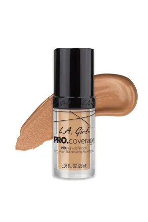 L.A Girl Pro Coverage Illuminating Foundation 28ml Natural
