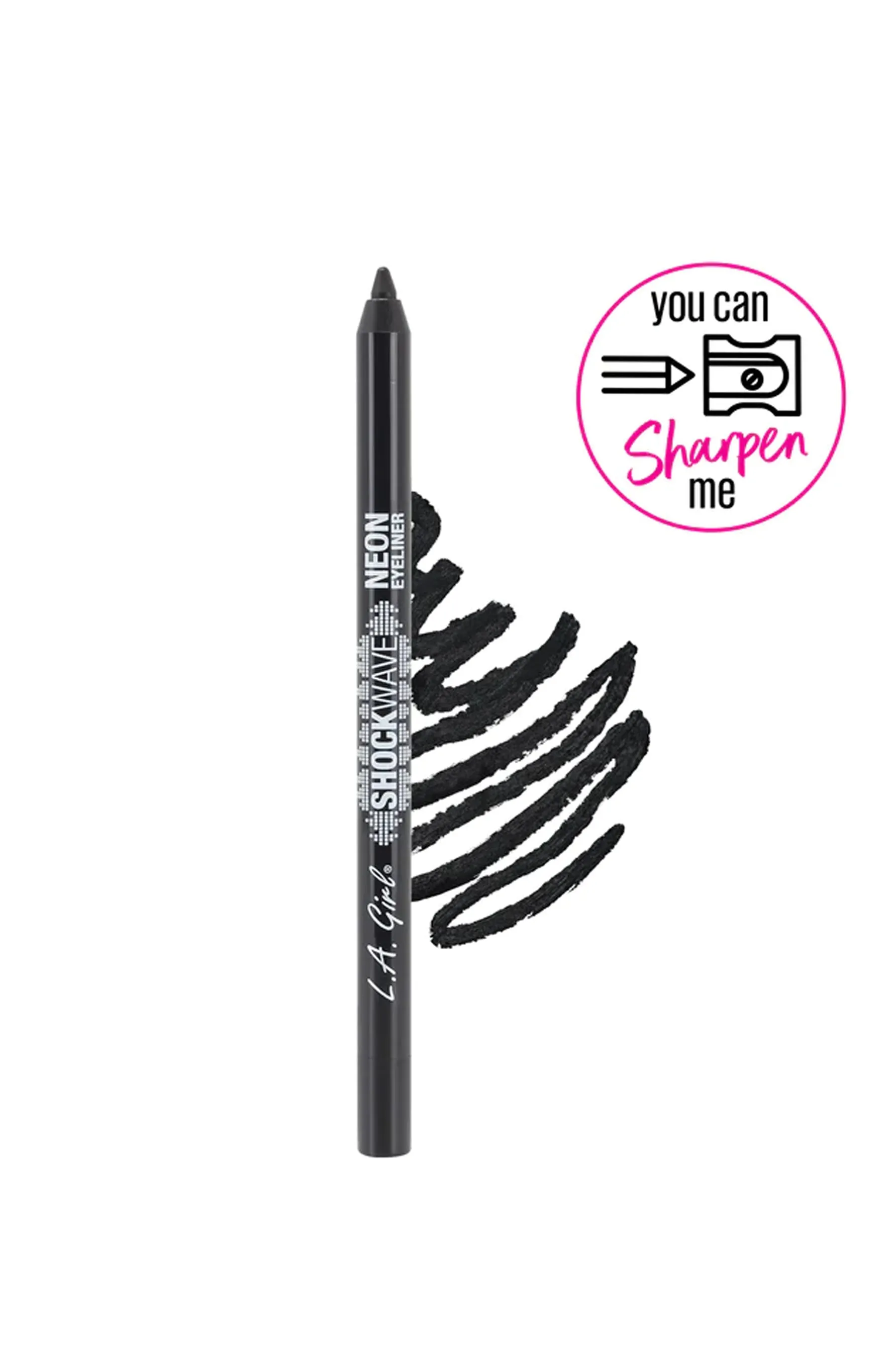 LA Girl Shockwave Metallic Eyeliner Blackout