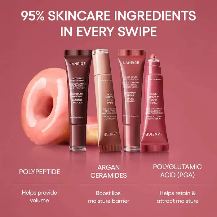 LANEIGE | Glaze Craze Tinted Polypeptide Lip Serum