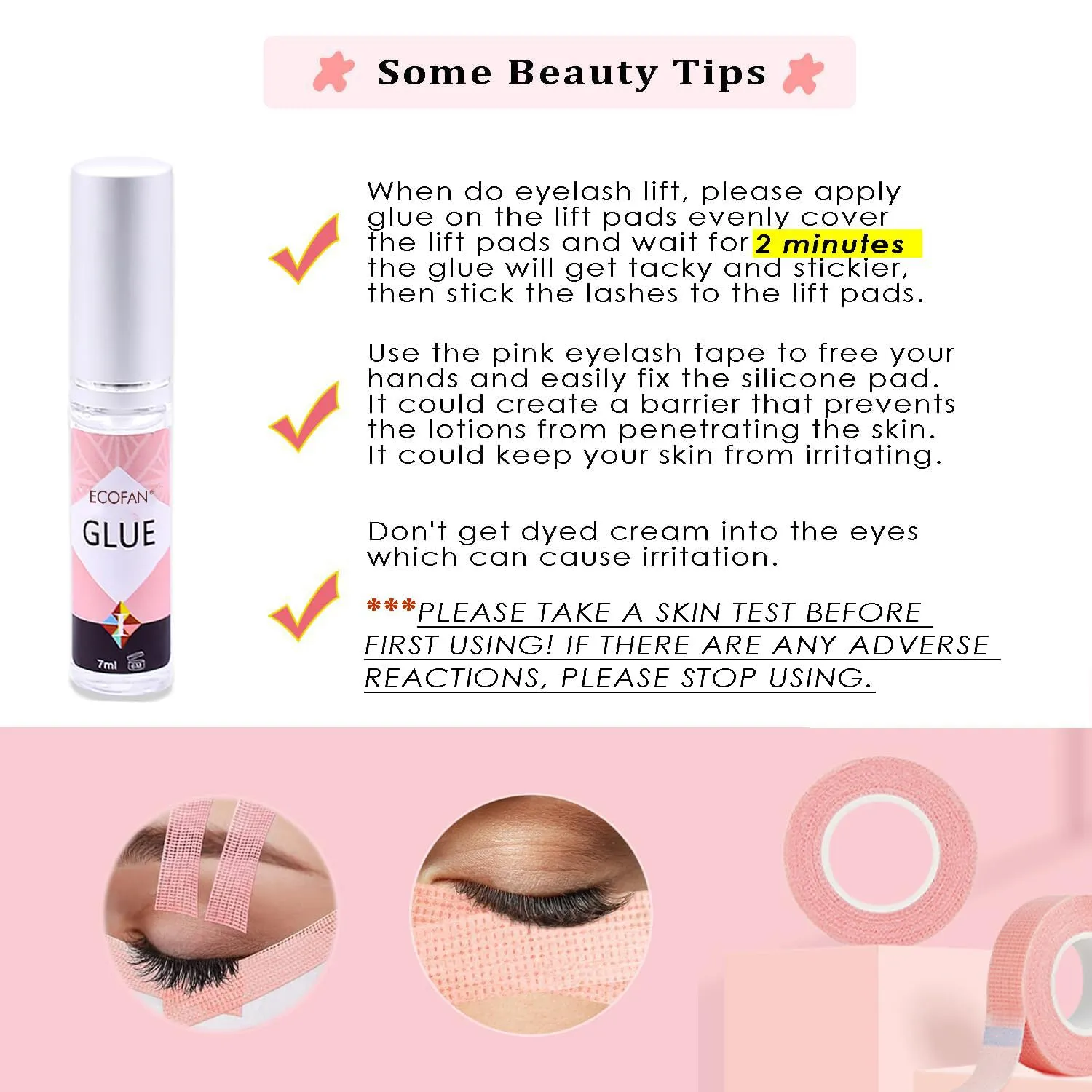 Lash Lift and Black Kit, Professional Eyelash Perm Kit and Black Eyelash & Eyebrow Set 3 in 1, Quick Lifting & Voluminous Coloring with Complete Tools Valentine Gifts for Women Salon Grade Home DIY