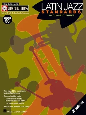 LATIN JAZZ STANDARDS JAZZ PLAY ALONG V96 BK/CD