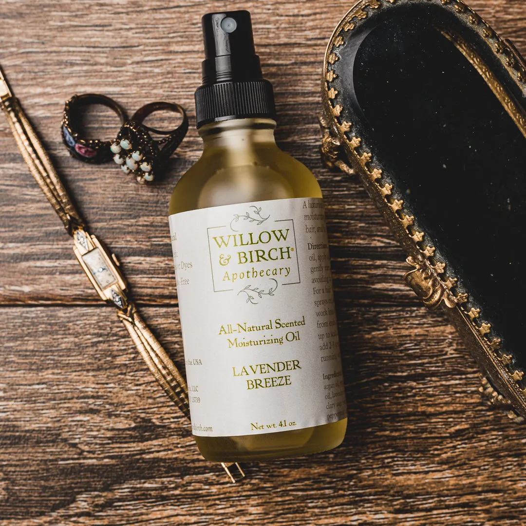 Lavender Breeze Moisturizer Body Oil, Hair Oil & Bath Oil
