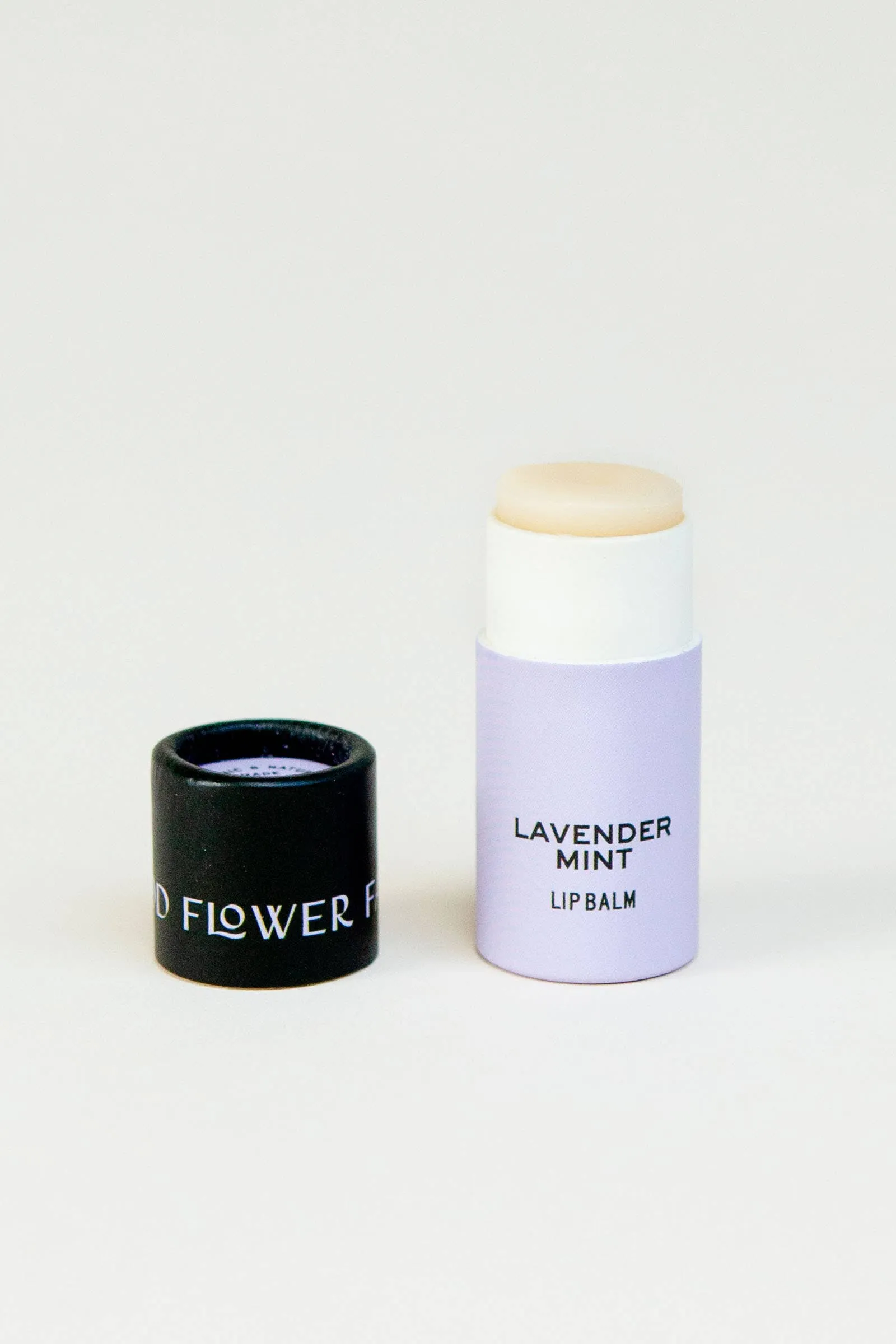 Lavender Mint Organic Lip Balm / 0.3 oz Biodegradable Tube