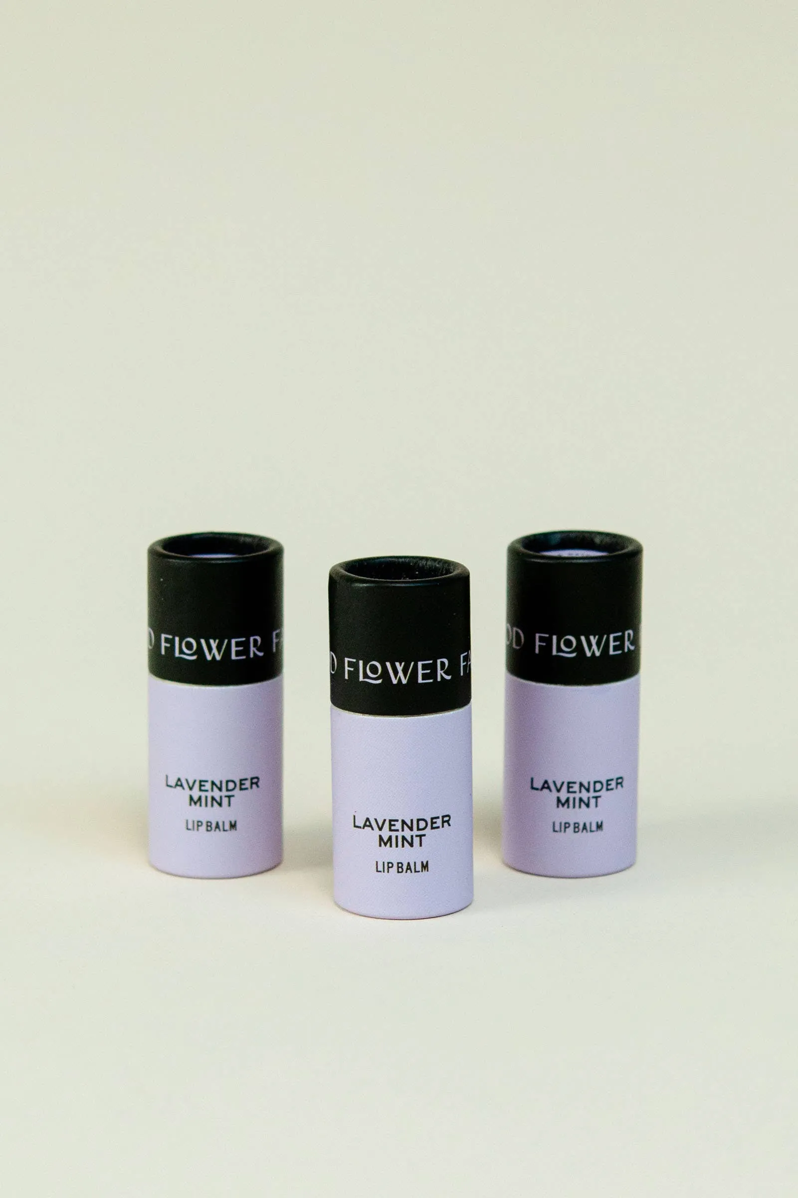 Lavender Mint Organic Lip Balm / 0.3 oz Biodegradable Tube
