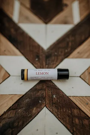 Lemon Shea Butter Lip Balm