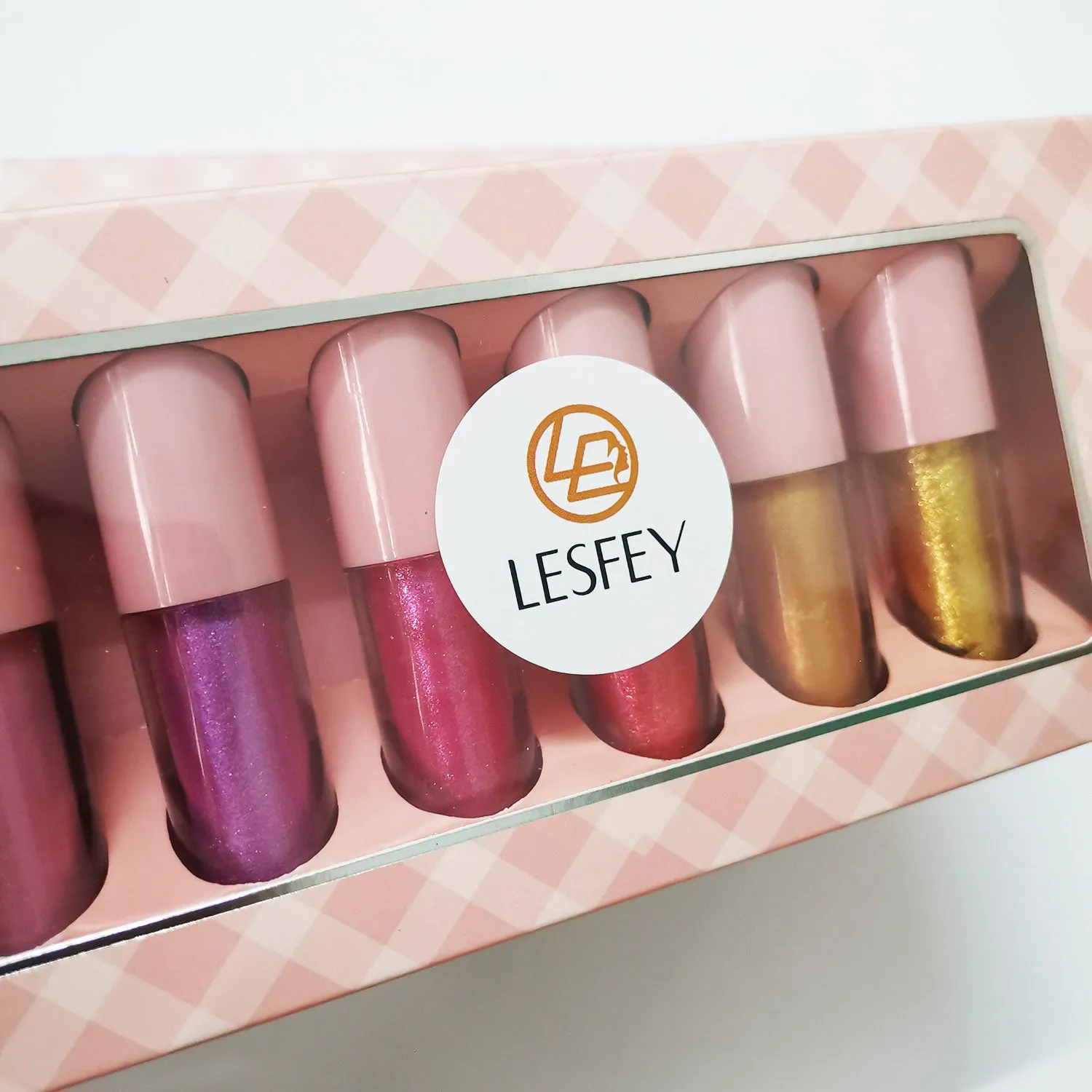 LESFEY 6Color Lipstick Set Fashion Liquid Lipstick Lipgloss Sets Natural Moisturizer Waterproof Moisturizing Lip Makeup Cosmetics