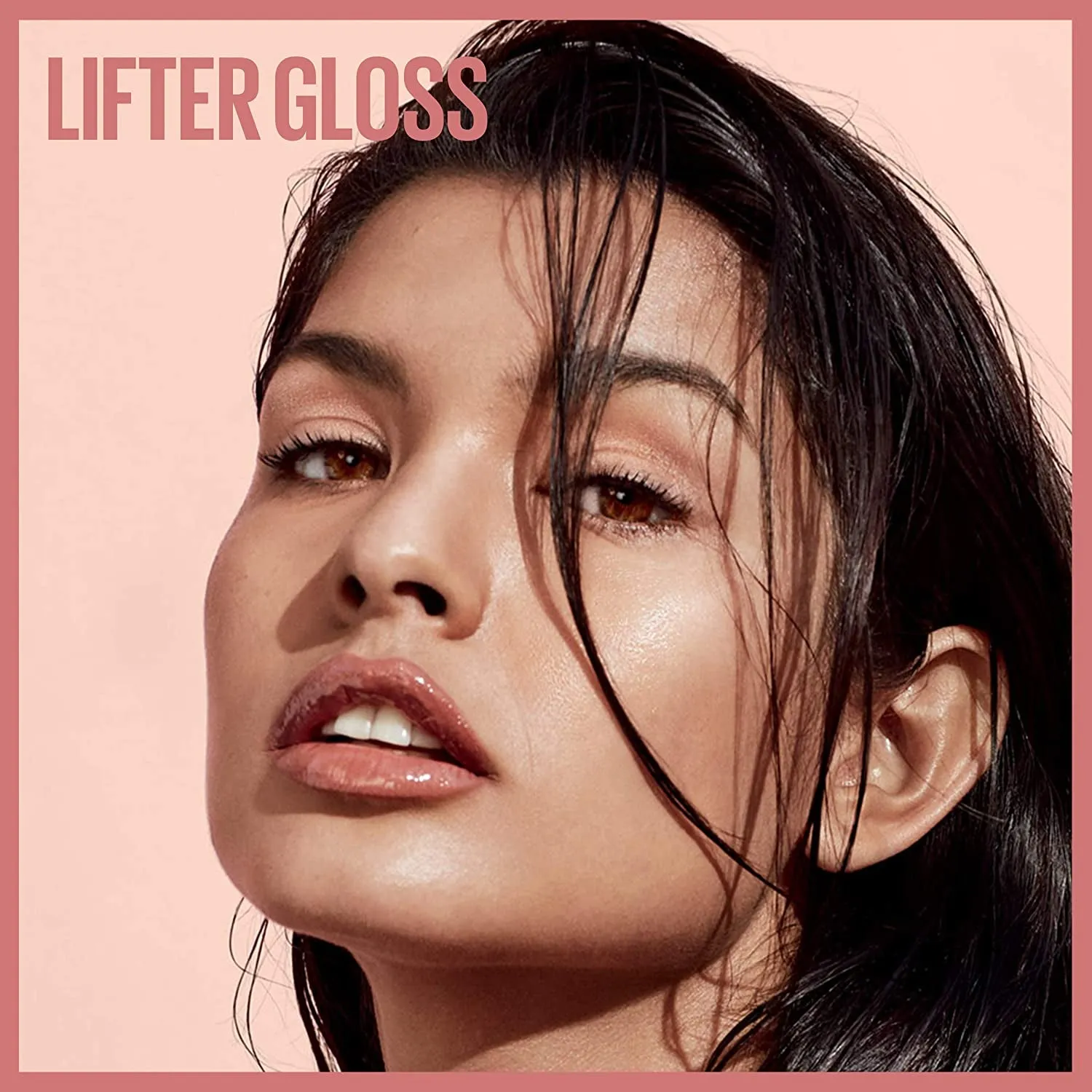 Lifter Gloss, Hydrating Lip Gloss with Hyaluronic Acid, High Shine for Plumper Looking Lips, Stone, Rosey Neutral, 0.18 Ounce