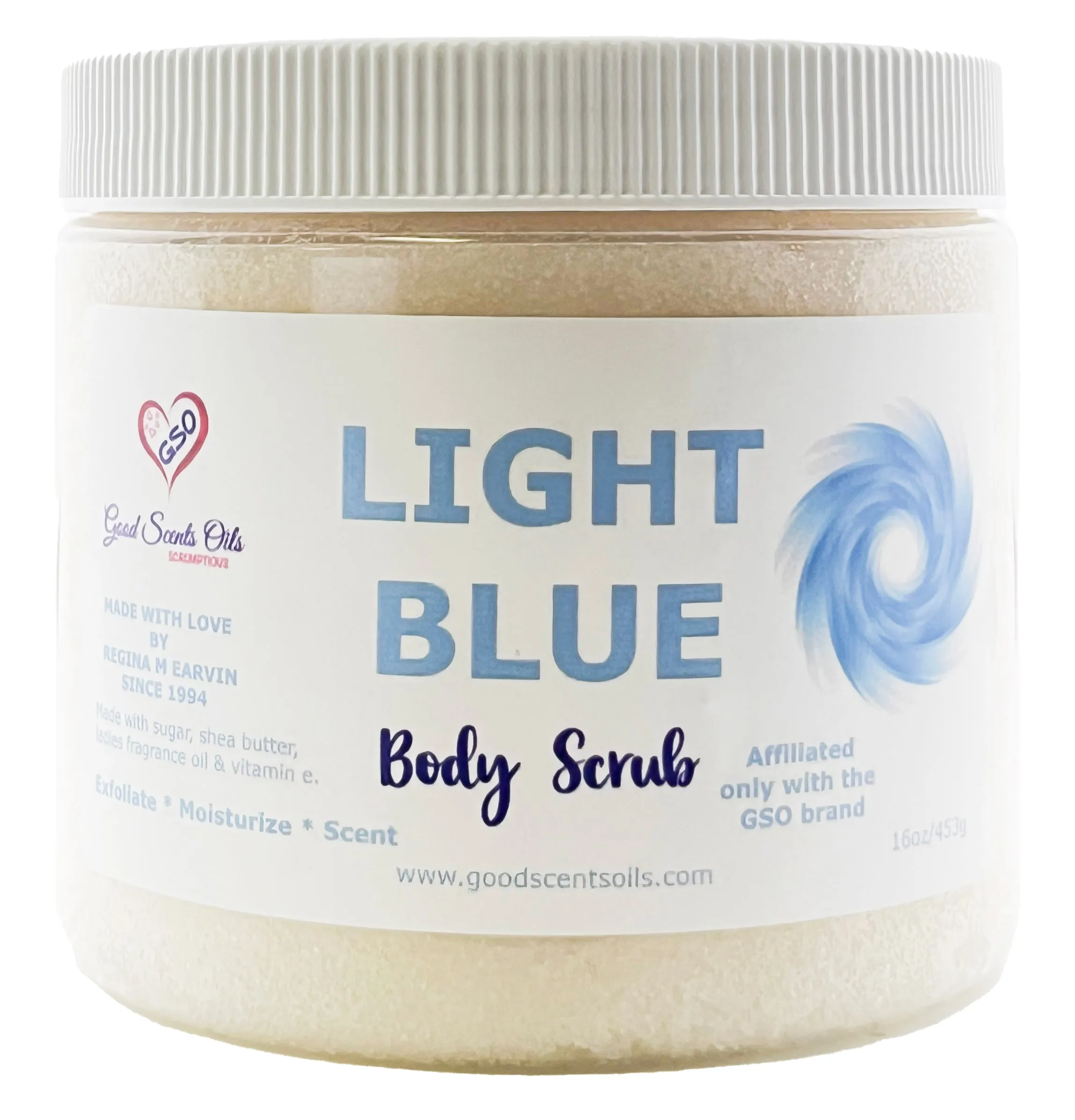 LIGHT BLUE LADIES BODY SCRUB