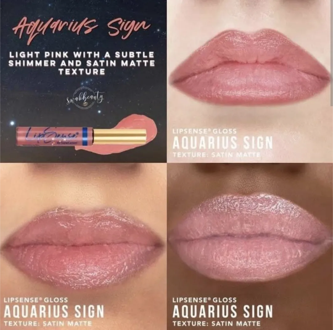 Limited Edition Aquarius Gloss - Senegence