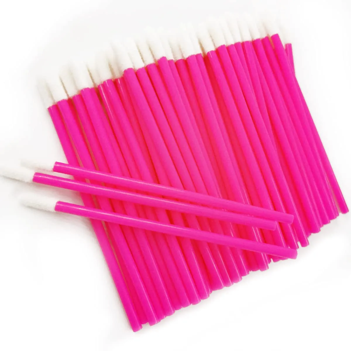 Lip Brushes, 200Pcs/Set Disposable Lip Brushes Make up Brush Lipstick Lip Gloss Wands Applicator Tool Makeup Beauty Tool Kits
