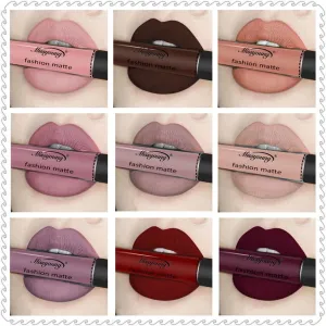 Lip Gloss Liquid Lipstick Non-Stick Cup Matte Makeup Llipstick