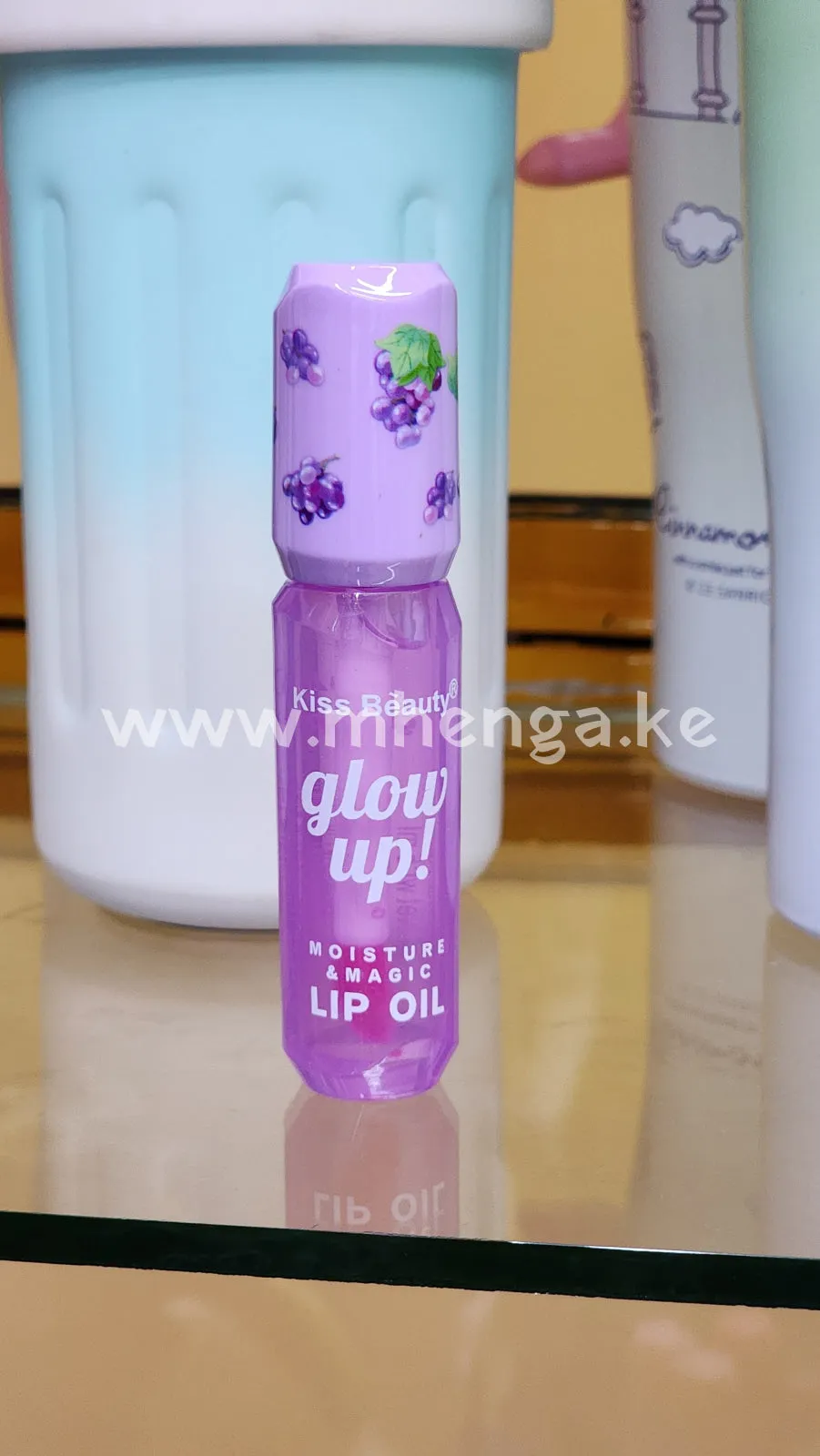 Lip Oil Drip, Moisturizing, Shiny and Fruits Tinted Lip Gloss