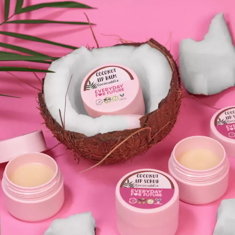 LIP SCRUB & BALM COCONUT - KISS THERAPY