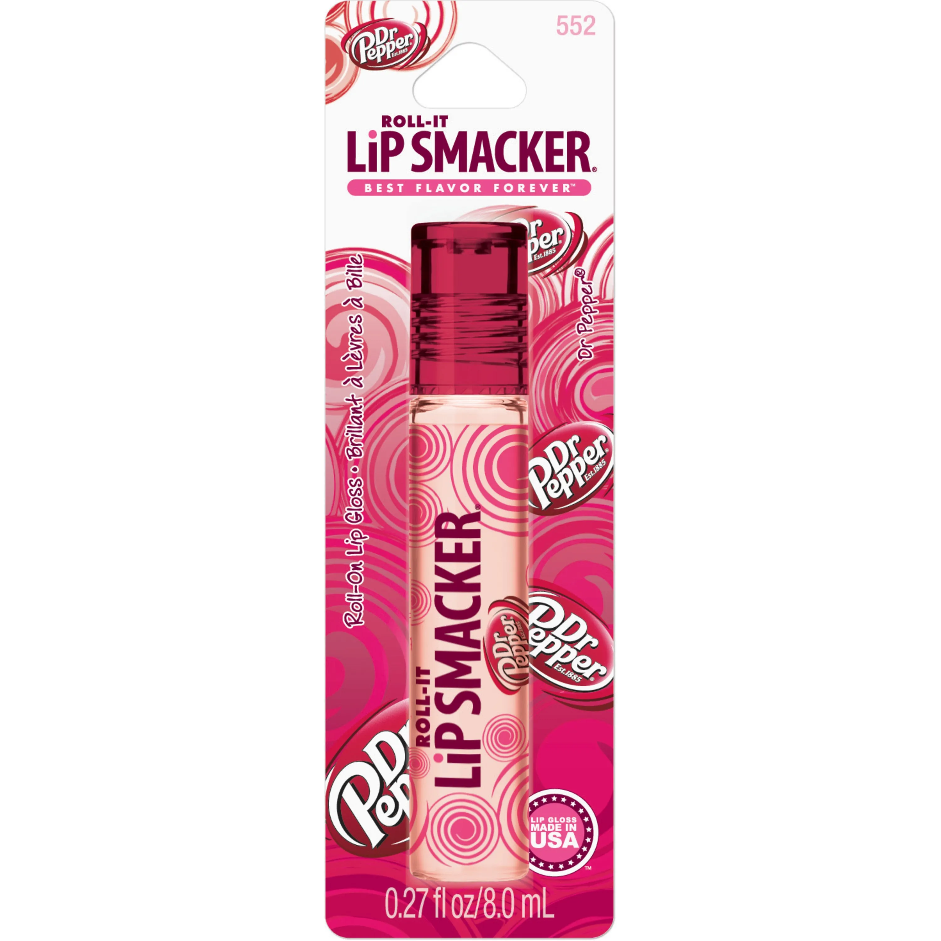 LIP SMACKER DR. PEPPER ROLL IT LIP GLOSS