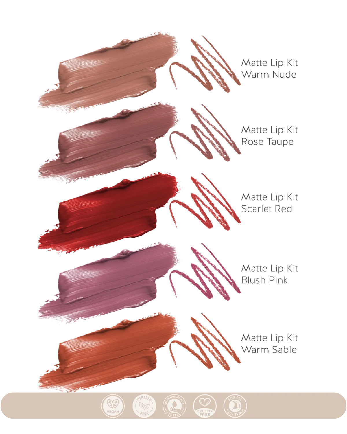 Liquid Matte Lipstick & Lipliner Kit