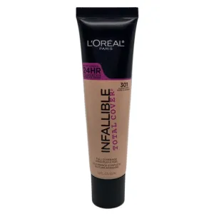 L'Oréal Paris Infallible Total Cover Foundation - 301 Classic Ivory